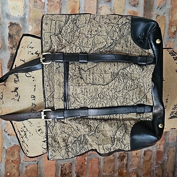 Patricia Nash Large Map Tote Shoulder bag purse - Picture 2 of 12